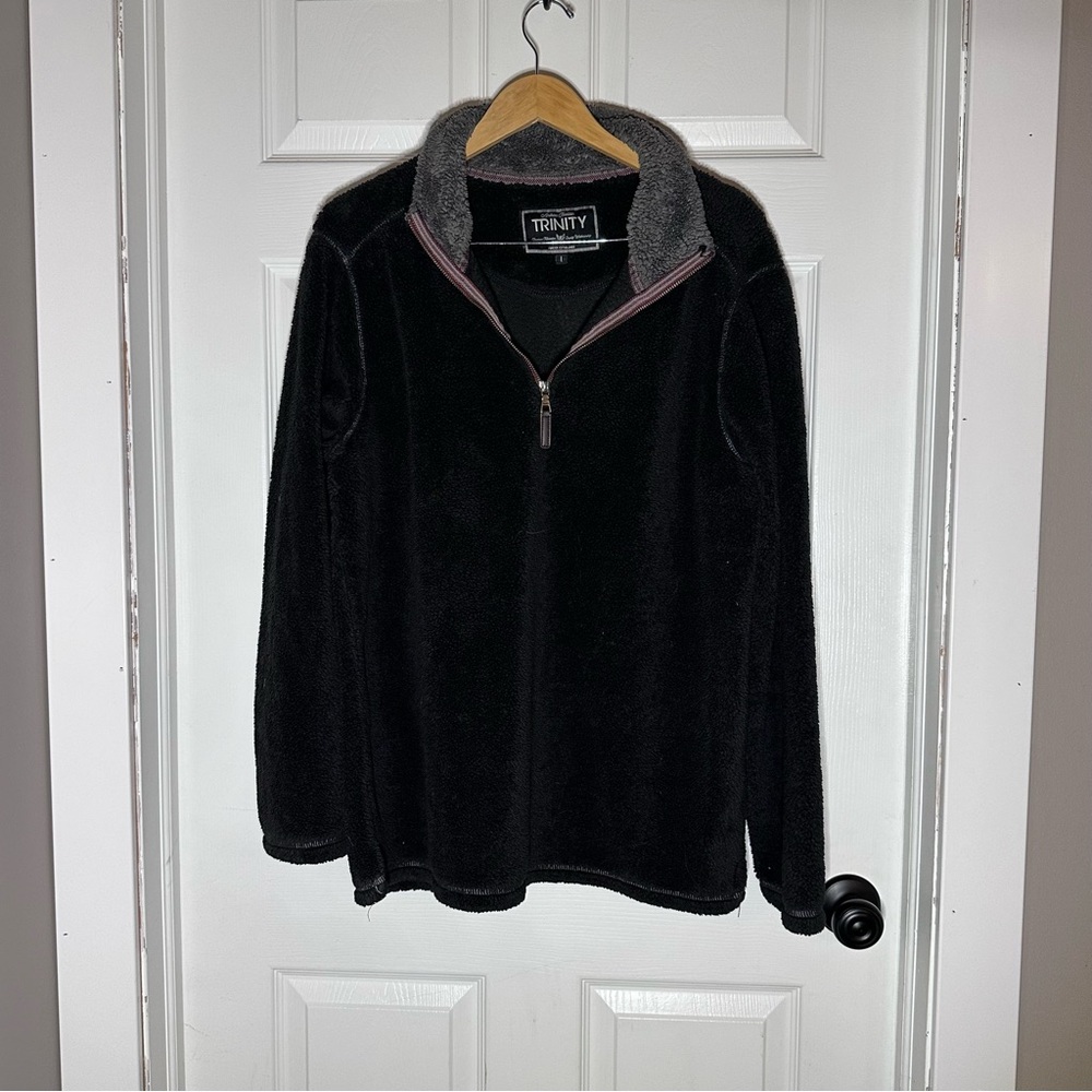 Trinity Black‎ Fleece Sweater, Men’s